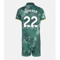 Dětský fotbalový dres Tottenham Hotspur Brennan Johnson #22 2024-25 Třetí Krátký Rukáv (+ trenýrky)